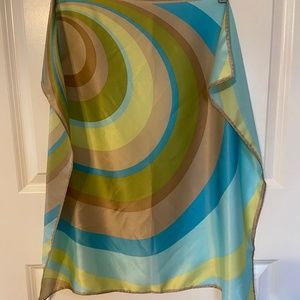 Vintage Talbots Silk Scarf